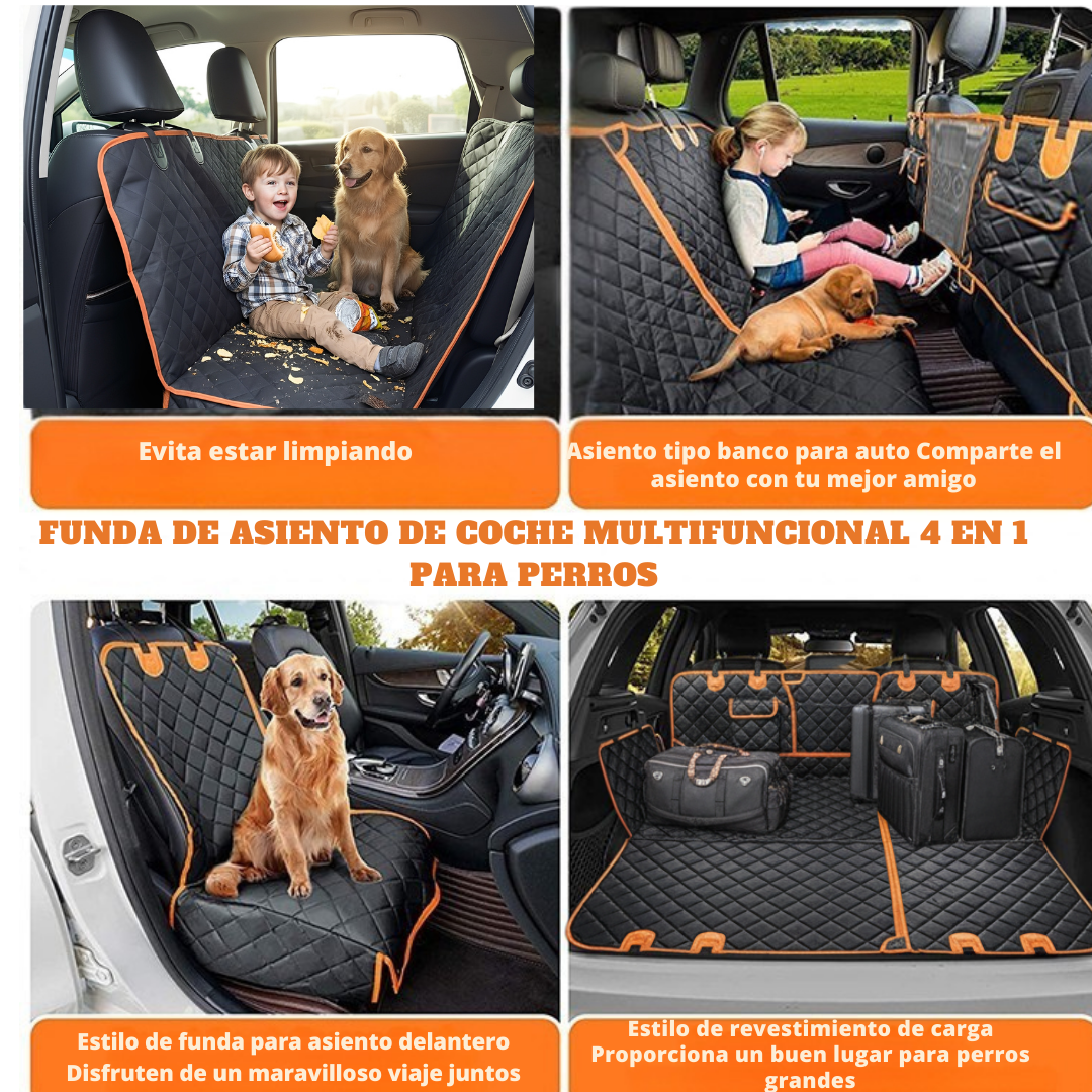Protege tu Asiento de Manchas, Pelos y Derrames – Funda Impermeable para Coche